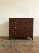 Load image into Gallery viewer, Beautiful Victorian Chest of Drawers with Brushing Tray.