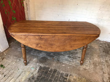 Load image into Gallery viewer, Antique Drop- leaf Pine Table