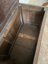 Load image into Gallery viewer, 18th Century Carved Oak Chest
