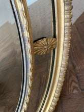 Load image into Gallery viewer, Oval Gilded Mirror