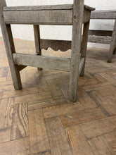 Load image into Gallery viewer, Set of 6 Oak Chairs, French circa 1940s.