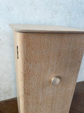 Load image into Gallery viewer, 1960's Limed Oak Bedside Cabinets