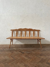 Load image into Gallery viewer, 1940's Oak Bench