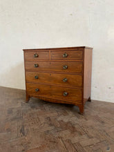 Load image into Gallery viewer, Georgian Mahogany Chest of Drawers with Inlay