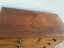 Load image into Gallery viewer, Georgian Mahogany Chest of Drawers with Inlay