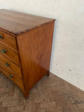 Load image into Gallery viewer, Georgian Mahogany Chest of Drawers with Inlay