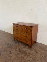 Load image into Gallery viewer, Georgian Mahogany Chest of Drawers with Inlay