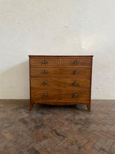 Load image into Gallery viewer, Georgian Mahogany Chest of Drawers with Inlay
