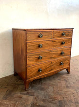Load image into Gallery viewer, Georgian Mahogany Chest of Drawers with Inlay