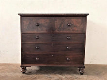 Load image into Gallery viewer, George III Mahogany Chest of Drawers