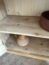 Load image into Gallery viewer, Antique Pine Larder Cupboard - Medium Sized
