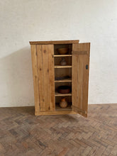 Load image into Gallery viewer, Antique Pine Larder Cupboard - Medium Sized