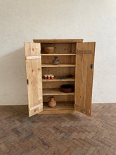 Load image into Gallery viewer, Antique Pine Larder Cupboard - Medium Sized