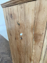 Load image into Gallery viewer, Antique Pine Larder Cupboard - Medium Sized