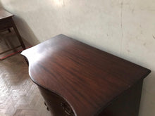 Load image into Gallery viewer, Mahogany Serpentine Chest of Drawers