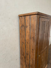 Load image into Gallery viewer, Antique Pine Larder Cupboard