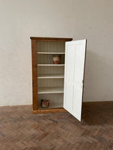 Load image into Gallery viewer, Antique Pine Larder Cupboard