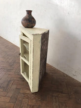 Load image into Gallery viewer, Antique Painted Corner Cabinet