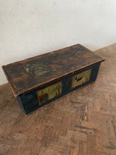 Load image into Gallery viewer, 19th C Folk Art Painted Chest