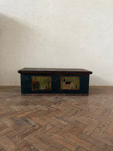 Load image into Gallery viewer, 19th C Folk Art Painted Chest