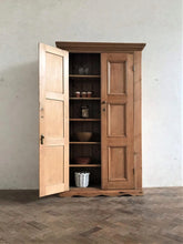 Load image into Gallery viewer, Large Antique Pine Cupboard