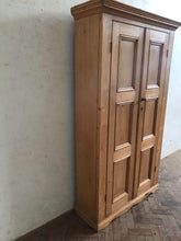 Load image into Gallery viewer, Large Antique Pine Cupboard