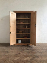Load image into Gallery viewer, Large Antique Pine Cupboard
