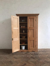 Load image into Gallery viewer, Large Antique Pine Cupboard