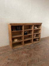 Load image into Gallery viewer, Antique Pine Pigeon Hole Unit