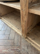 Load image into Gallery viewer, Antique Pine Pigeon Hole Unit