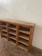 Load image into Gallery viewer, Antique Pine Pigeon Hole Unit