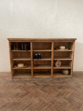 Load image into Gallery viewer, Antique Pine Pigeon Hole Unit