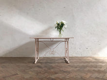 Load image into Gallery viewer, 1930s Pink Glass Topped Table