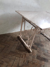 Load image into Gallery viewer, 1930s Pink Glass Topped Table