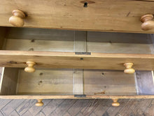 Load image into Gallery viewer, Antique Pine Chest of Drawers