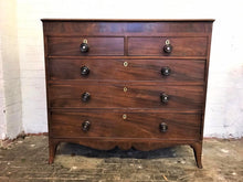 Load image into Gallery viewer, Georgian Mahogany Chest of Drawers