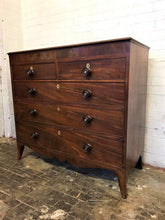 Load image into Gallery viewer, Georgian Mahogany Chest of Drawers