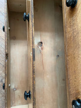 Load image into Gallery viewer, Georgian Oak Chest of Drawers - with mother of pearl inlay on handles.