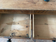 Load image into Gallery viewer, Georgian Oak Chest of Drawers - with mother of pearl inlay on handles.