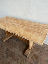 Load image into Gallery viewer, Scrubbed Pine Table