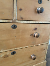 Load image into Gallery viewer, Scalloped Skirted Pine Chest