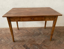 Load image into Gallery viewer, 19th C French Fruitwood Table or Desk