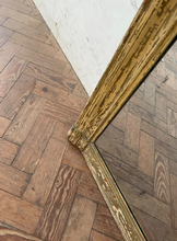 Load image into Gallery viewer, Simple French Overmantle Mirror - Old Paint