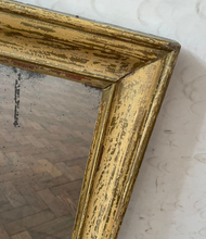 Load image into Gallery viewer, Simple French Overmantle Mirror - Old Paint