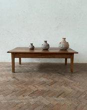 Load image into Gallery viewer, 19th C French Fruitwood Farmhouse Coffee Table