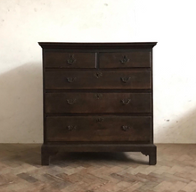 Load image into Gallery viewer, 18th Century English Oak Chest of Drawers