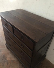 Load image into Gallery viewer, 18th Century English Oak Chest of Drawers