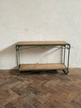 Load image into Gallery viewer, Wrought Iron Vintage Shoe Rack