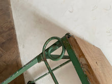 Load image into Gallery viewer, Wrought Iron Vintage Shoe Rack