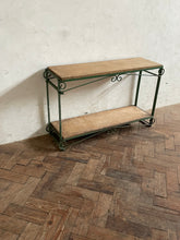 Load image into Gallery viewer, Wrought Iron Vintage Shoe Rack